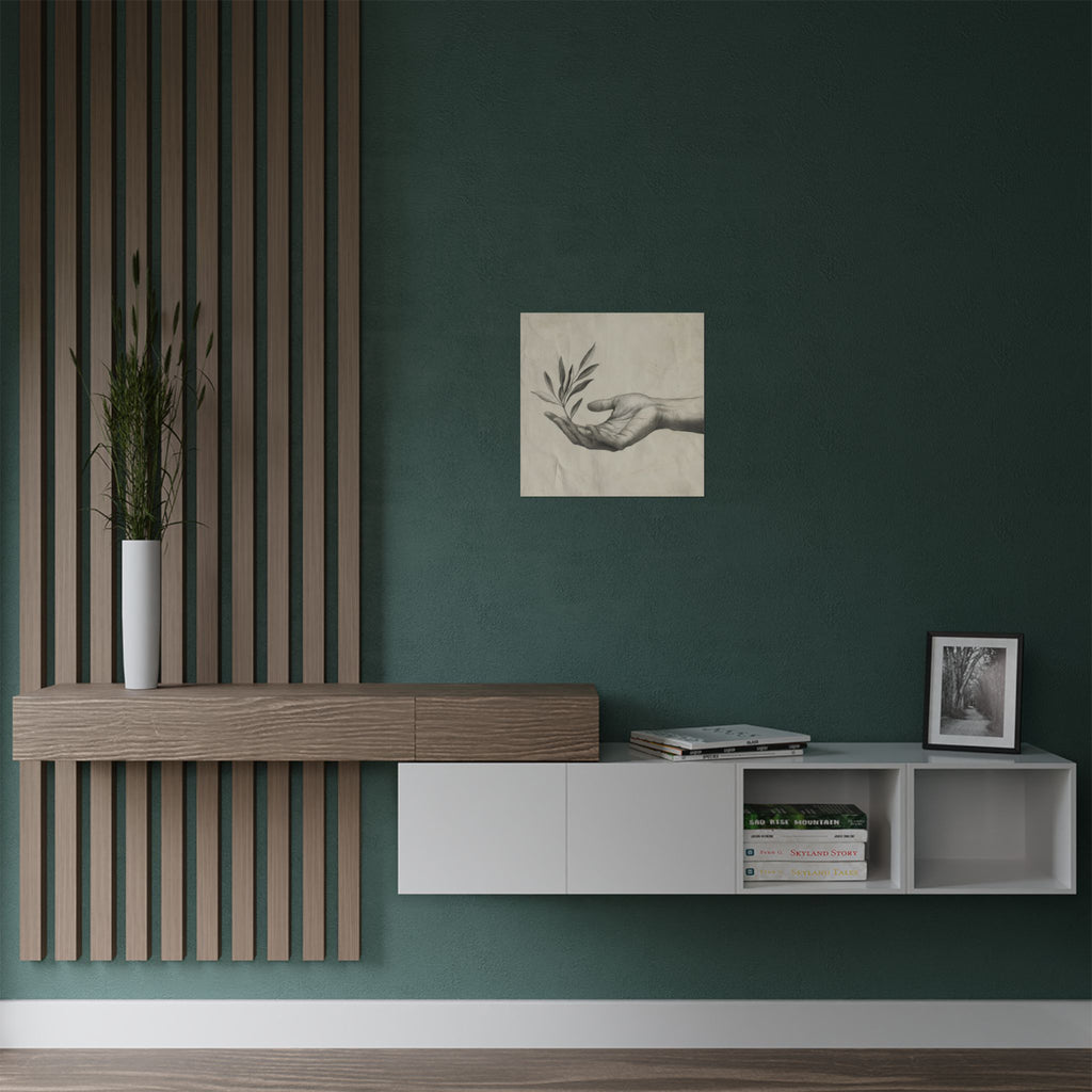 "Olive Offering" Satin Poster