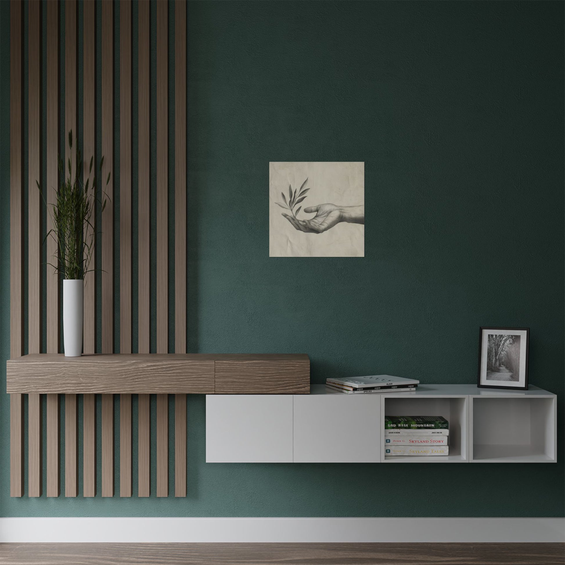 "Olive Offering" Satin Poster