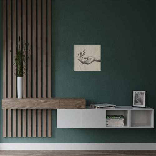 "Olive Offering" Satin Poster