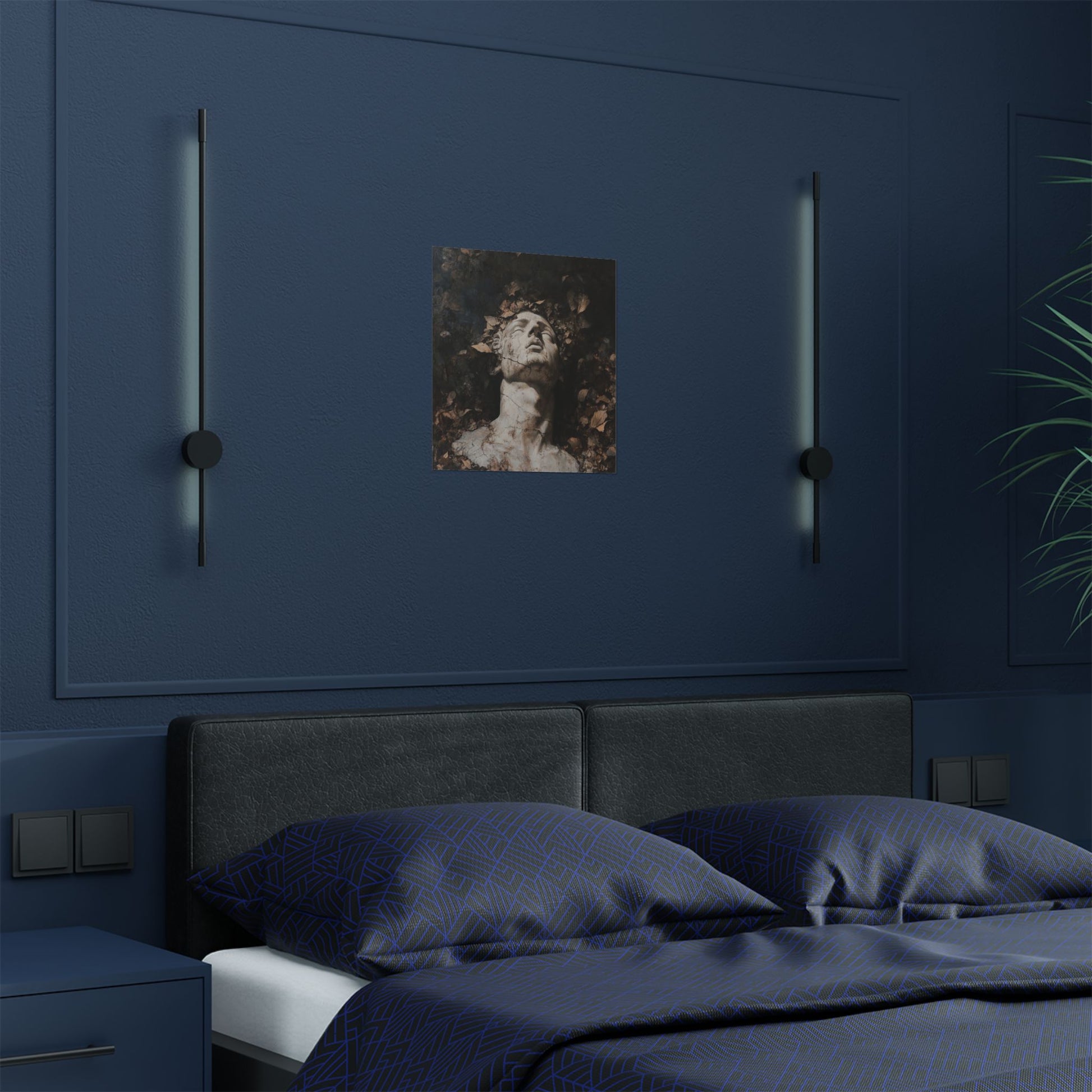 "Buried Glory" Satin Poster