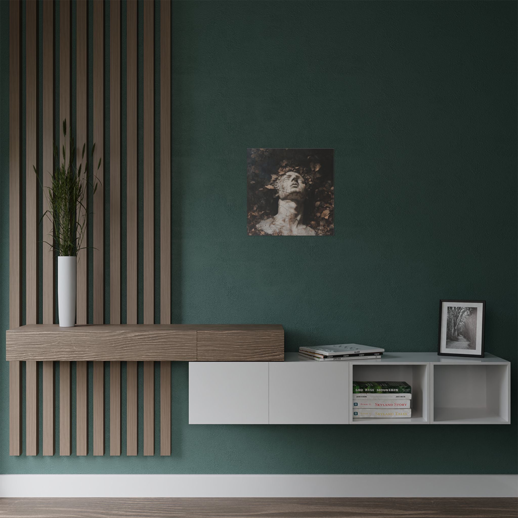 "Buried Glory" Satin Poster